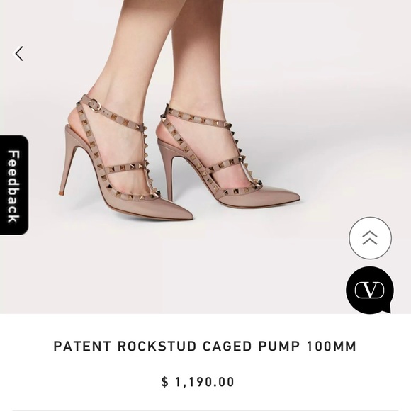 Current season. Valentino Rockstud. Brand New! With box and dust bags - Picture 5 of 5